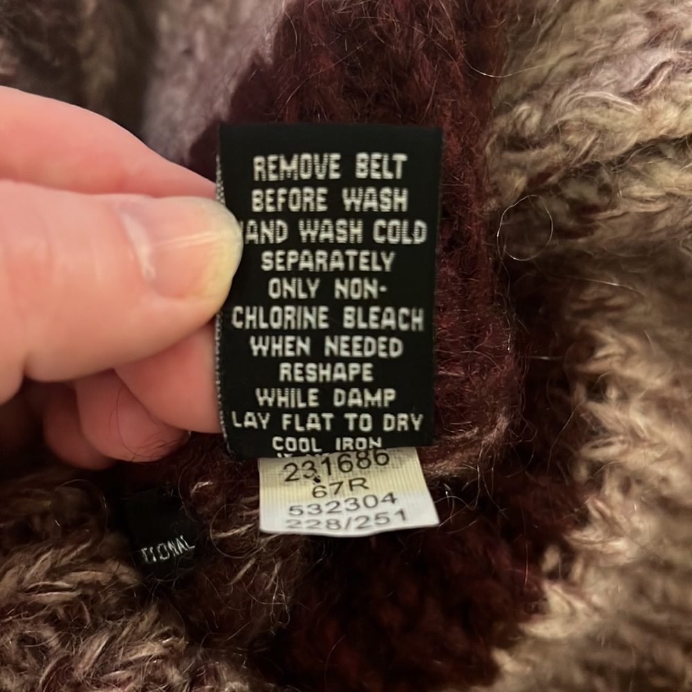 Moda International Mini Sweater Cowl Neck Dress - Picture 11 of 11